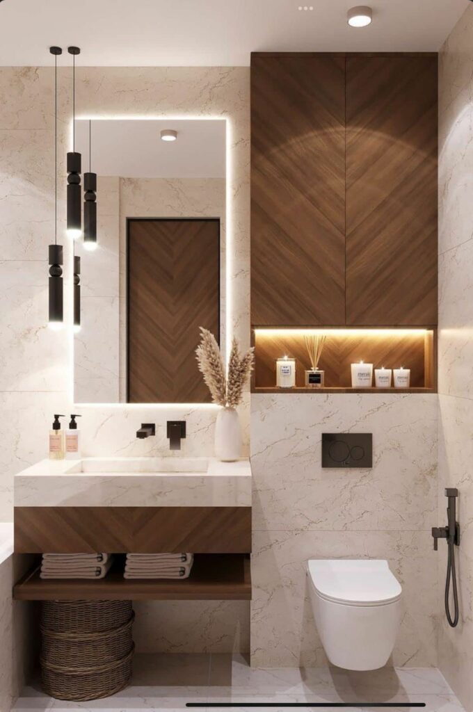 Carrelage WC carreaux XXL